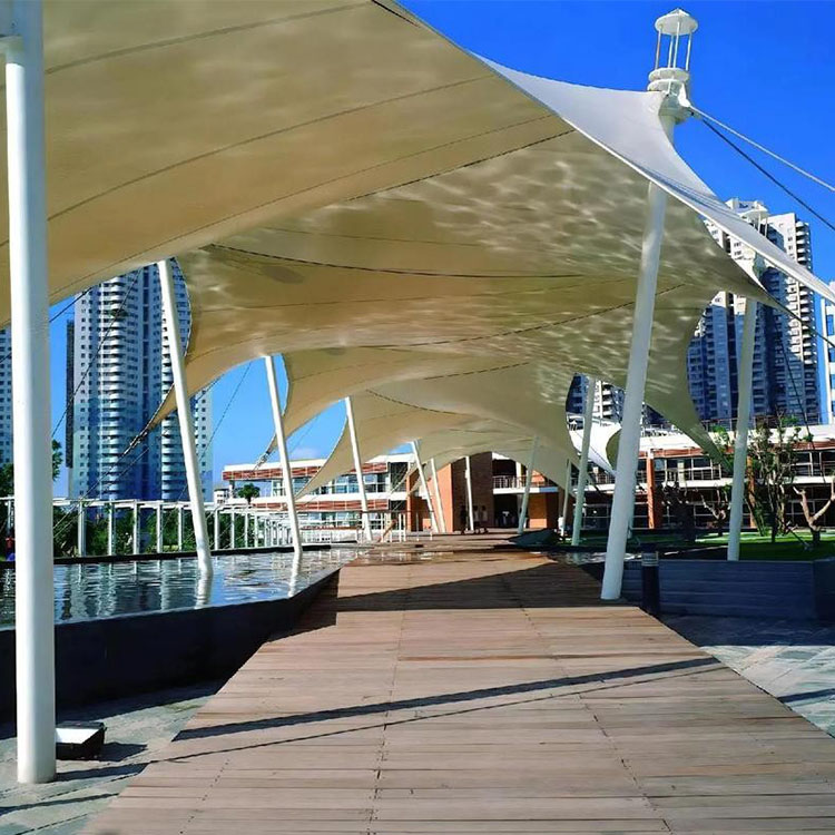 卓尼县膜结构景观棚