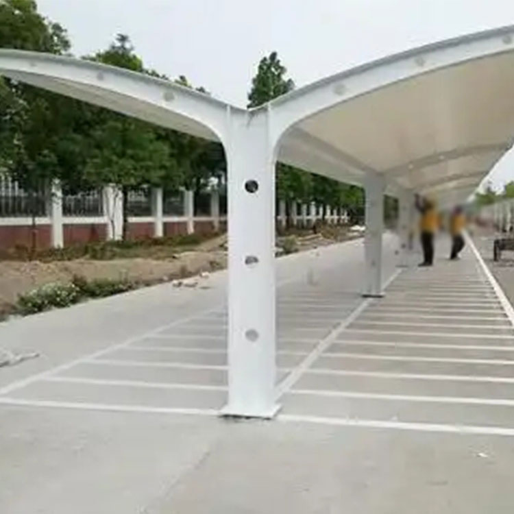 卓尼县膜结构电动车棚