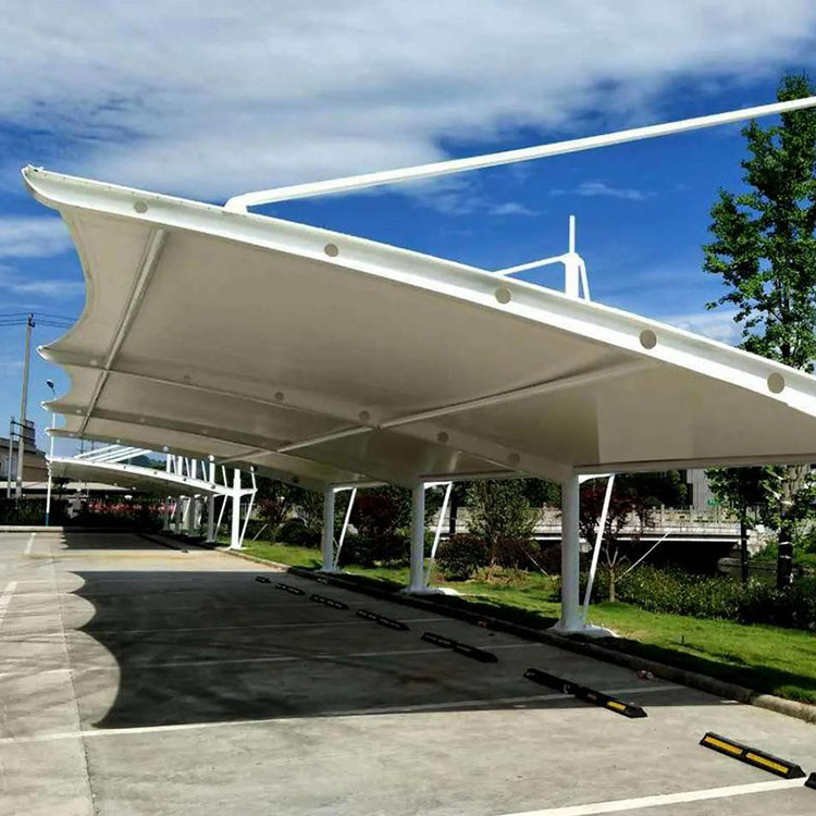 卓尼县膜结构汽车棚