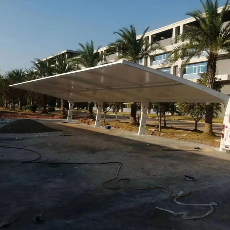 卓尼县膜结构汽车棚