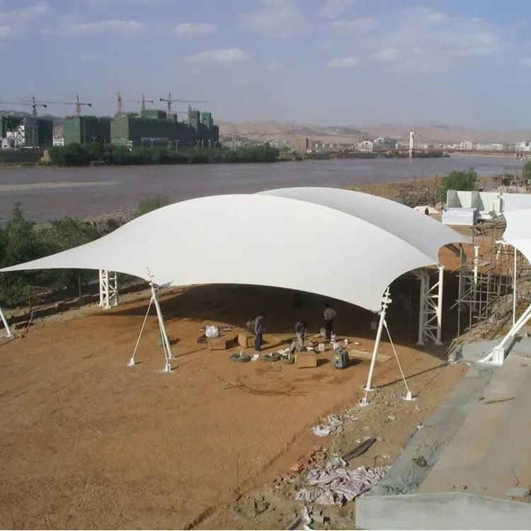 卓尼县膜结构汽车棚